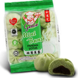GEMIE MINI BUN PANDAN LOTUS 30G*9 GEMIE MINI BUN PANDAN LOTUS 30G*9