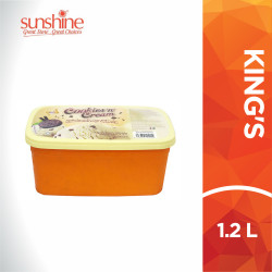 KING'S ICE CREAM COOKIES & CREAM 1.2LT KING'S ICE CREAM COOKIES & CREAM 1.2LT