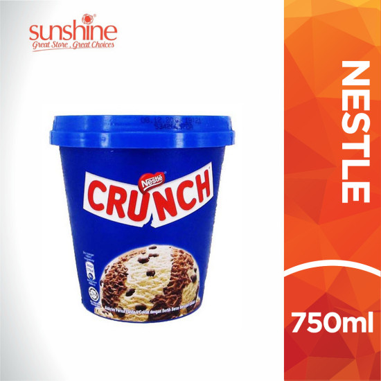 NESTLE CRUNCH ICE CREAM 750ML