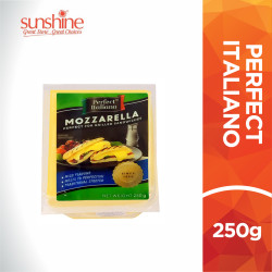 PERFECT MOZZARELLA BLOCK CHEESE 250G PERFECT MOZZARELLA BLOCK CHEESE 250G