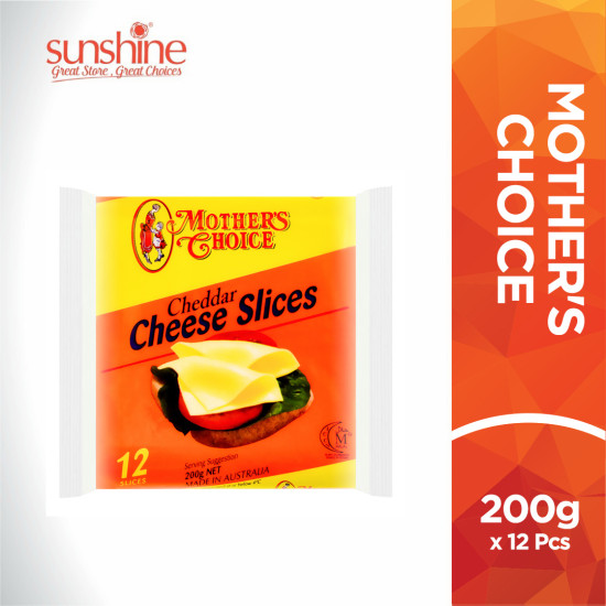 MOTHER'S CHOICE CHEESE 12'S 200G