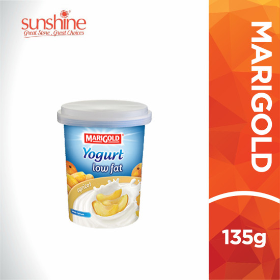 MARIGOLD LOW FAT YOGHURT CREAM APRICOT 130G