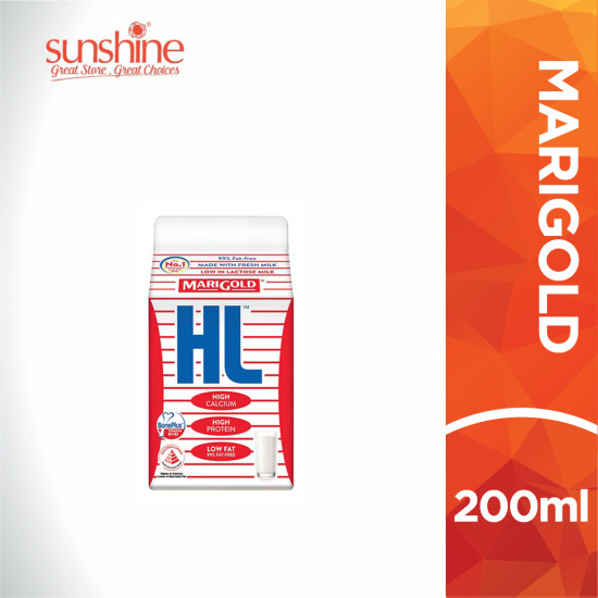 MARIGOLD HL MILK PLAIN 200ML