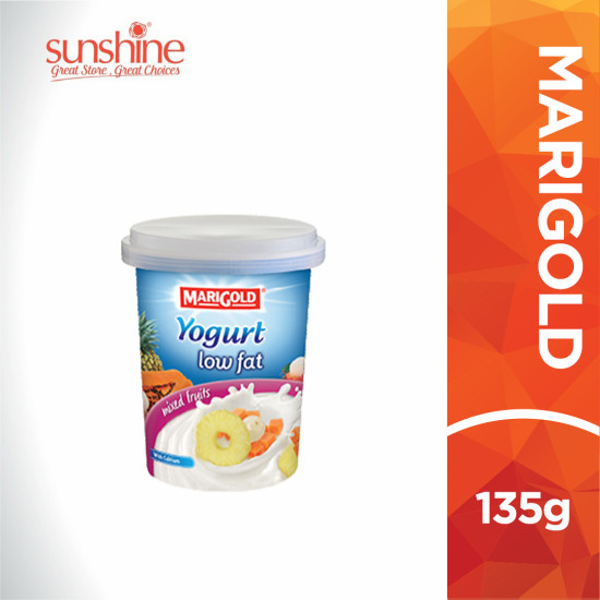 MARIGOLD LOW FAT YOGHURT MIXED FRUIT 130G