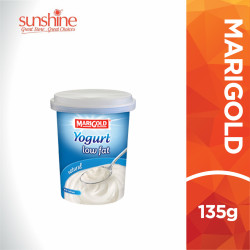 MARIGOLD LOW FAT YOGHURT CREAM NATURAL 130GM MARIGOLD LOW FAT YOGHURT CREAM NATURAL 130GM