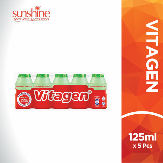 VITAGEN APPLE 5*125ML