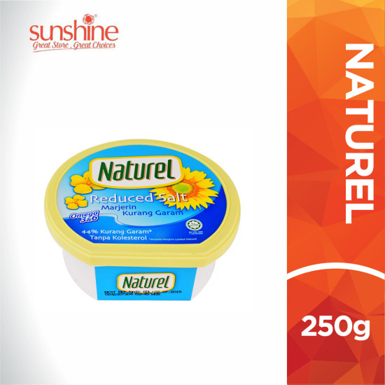 NATUREL REDUCED SALT MARGARINE 250G