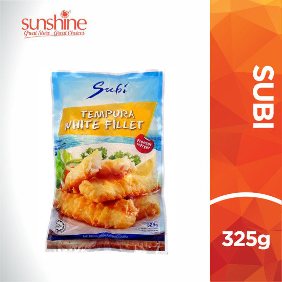 SUBI TEMPURA KIDDIE WHITE FILLET 325G*5