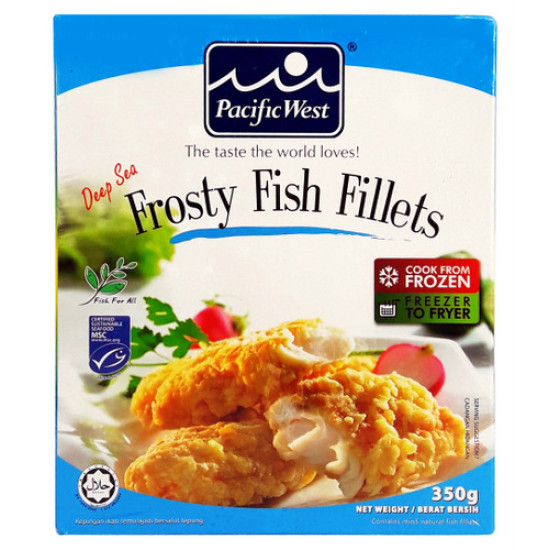 PACIFIC WEST DEEP SEA FROSTY FISH FILLET 350G