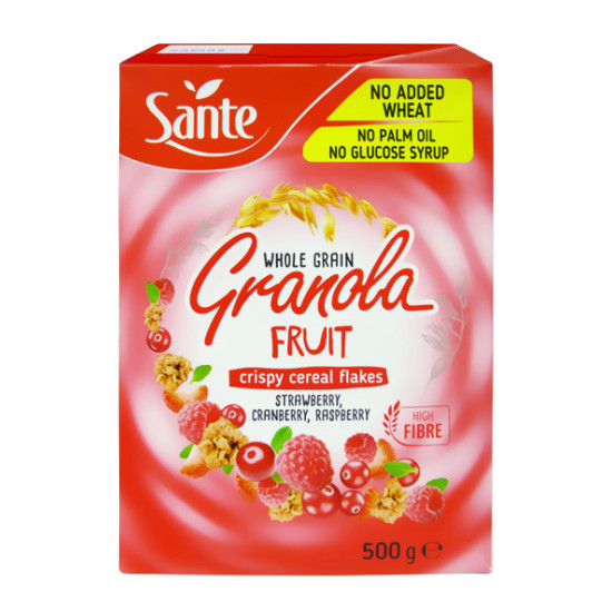 SANTE GRANOLA FRUIT 500GM