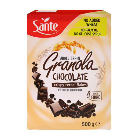 SANTE GRANOLA CHOCOLATE 500GM