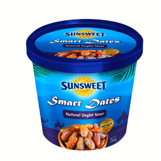 SUNSWEET NATURAL DATES CANISTER 250GM