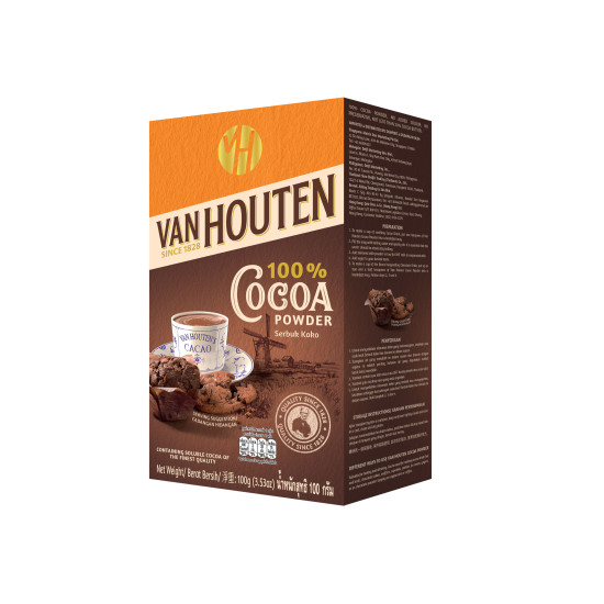 VAN HOUTEN COCOA POWDER 100GM