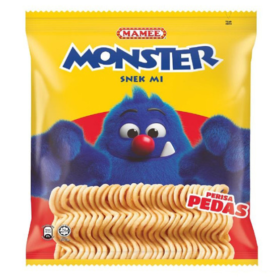 MAMEE MONSTER HOT & SPICY 25GM*8