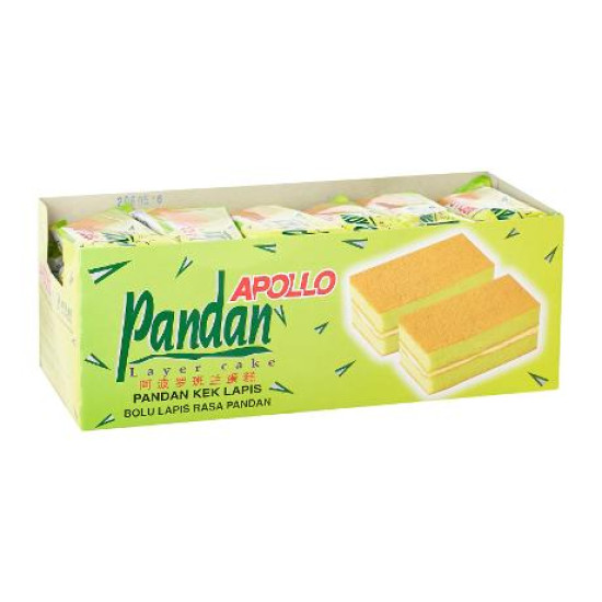 APOLLO LAYER CAKE - PANDAN 18GM*24's