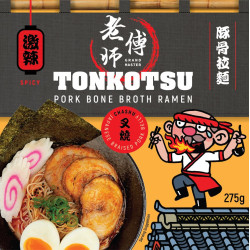 GRAND MASTER SPICY TONKOTSU CHASHU RAMEN GRAND MASTER SPICY TONKOTSU CHASHU RAMEN