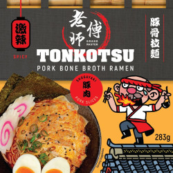 GRAND MASTER SPICY TONKOTSU SHOGAYAKI RAMEN GRAND MASTER SPICY TONKOTSU SHOGAYAKI RAMEN
