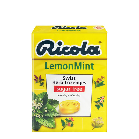 RICOLA LOZENZES - LEMON MINT 45GM