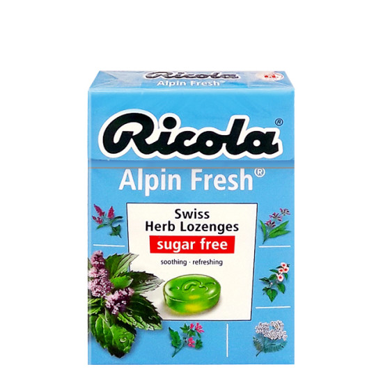 RICOLA LOZENZES - ALPINFRESH 45GM