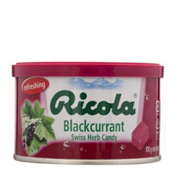 RICOLA HERB CANDY BLACKCURRANT 100GM RICOLA HERB CANDY BLACKCURRANT 100GM