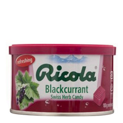 RICOLA HERB CANDY BLACKCURRANT 100GM