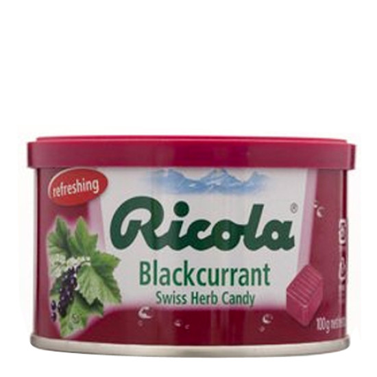 RICOLA HERB CANDY BLACKCURRANT 100GM