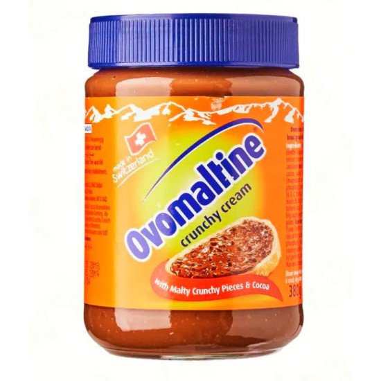 OVOMALTINE SPREAD WITH MALTED CRUNCHY 380GM