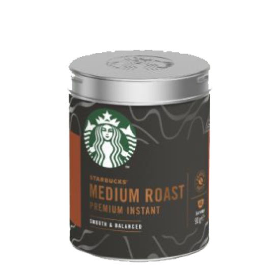 STARBUCKS MEDIUM ROAST TIN 90G