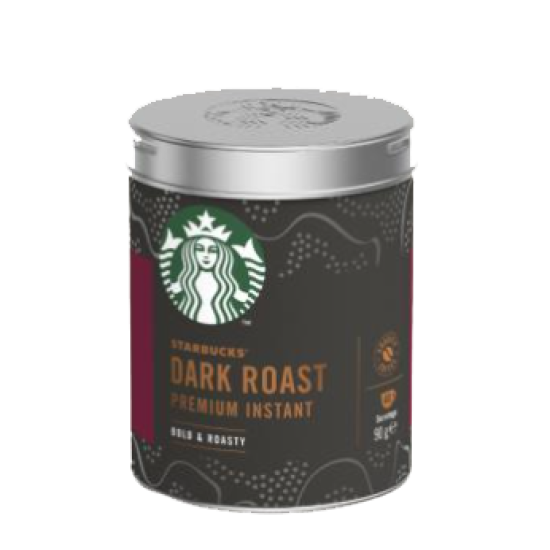 STARBUCKS  DARK ROAST TIN 90G