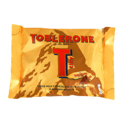 TOBLERONE MILK SHAREBAG 200GM TOBLERONE MILK SHAREBAG 200GM