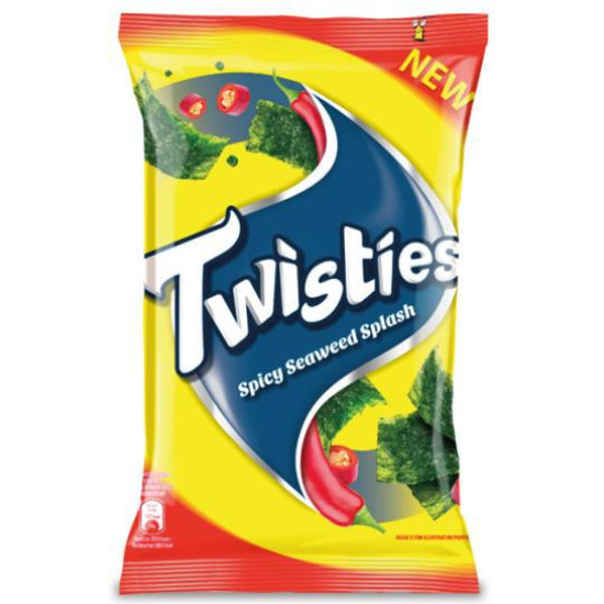 TWISTIES SPICY SEAWEED 60GM