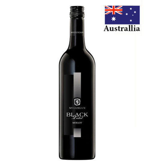 MC GUIGAN BLACK LABEL MERLOT 750ML