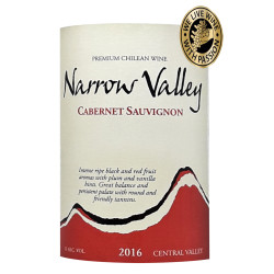 NARROW VALLEY CABERNET SAUVIGNON 750ML NARROW VALLEY CABERNET SAUVIGNON 750ML