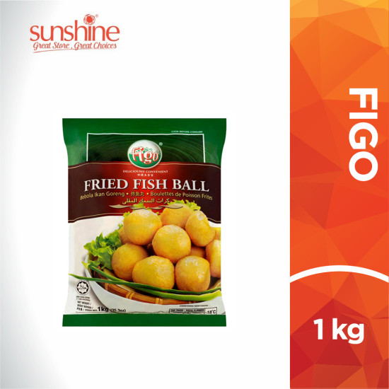 FIGO FROZEN FRIED FISH BALL 1KG