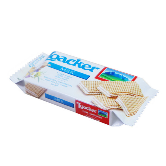 LOACKER MILK 45GM