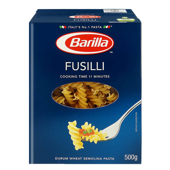 BARILLA FUSILLI 500GM