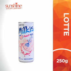 LOTTE MILKIS PEACH 250ML LOTTE MILKIS PEACH 250ML