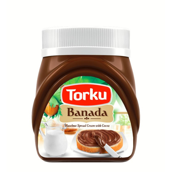 TORKU BANADA HAZELNUT SPREAD WITH COCOA 370GM