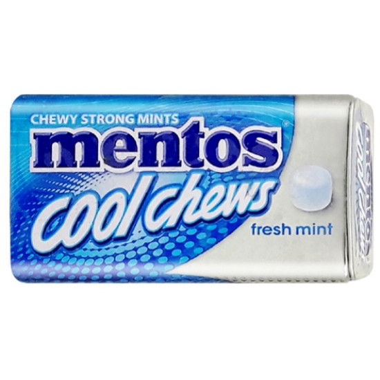 MENTOS COOL CHEWS FRESH MINT TIN