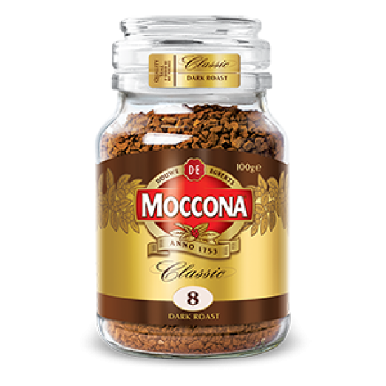 MOCCONA CLASSIC 8 DARK ROAST 100G