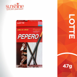 LOTTE PEPERO STICK BISCUITS CHOC 47GM LOTTE PEPERO STICK BISCUITS CHOC 47GM