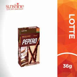 LOTTE PEPERO PEANUT STICK PACK 36GM LOTTE PEPERO PEANUT STICK PACK 36GM