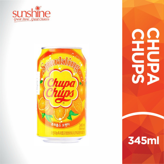 CHUPA CHUPS SPARKING ORANGE 345ML