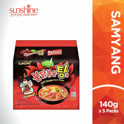 SAMYANG HOT CHICKEN STEW (4+1) 140GM*4 SAMYANG HOT CHICKEN STEW (4+1) 140GM*4