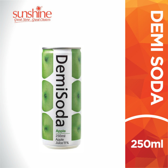 DEMI SODA DRINK APPLE 250ML