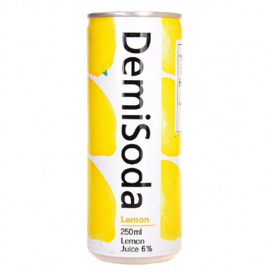 DEMI SODA DRINK LEMON 250ML