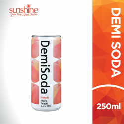 DEMI SODA DRINK PEACH DEMI SODA DRINK PEACH