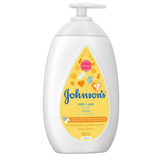 JOHNSON'S BABY LOTION MILK OAT 500ML