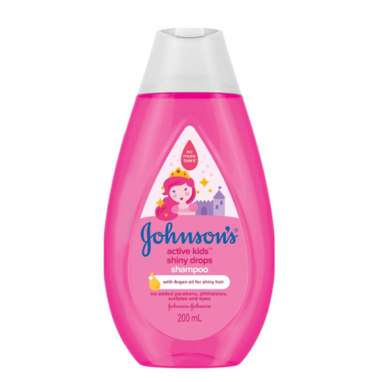 JOHNSON'S ACTIVE KID'S SHAMPOO SHINY DROP 200ML