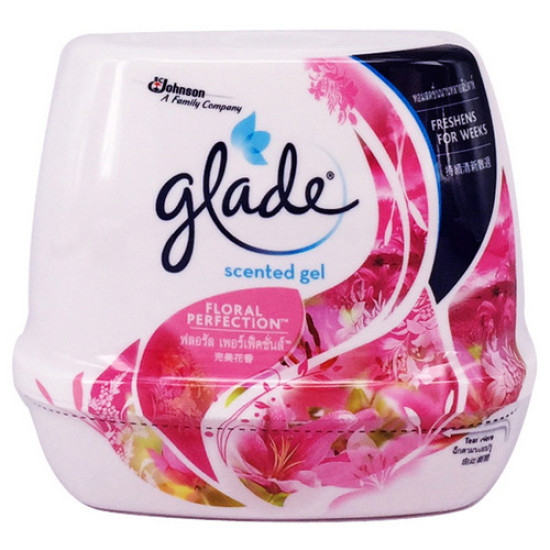 GLADE - SCENTED GEL FLORAL 180G